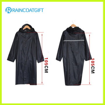 Poliéster Reflexivo Homens Long Rainwear